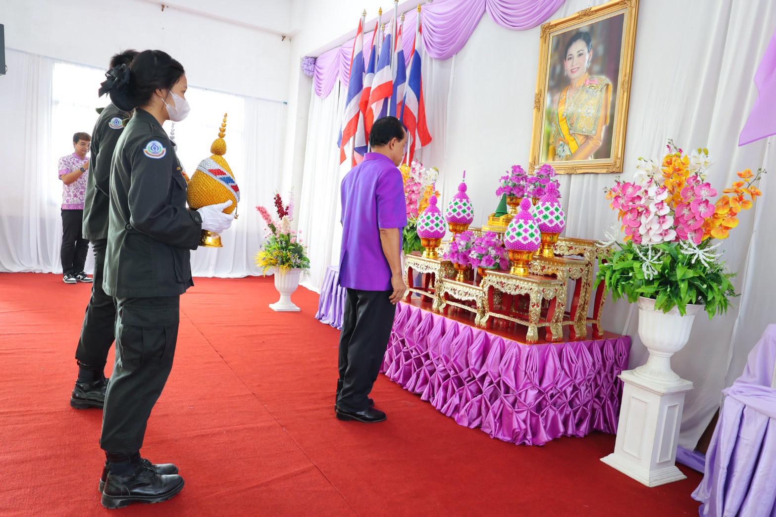 4. พิธีถวายราชสดุดีวันเฉลิมพระชนมพรรษา สมเด็จพระนางเจ้าสุทิดาฯ