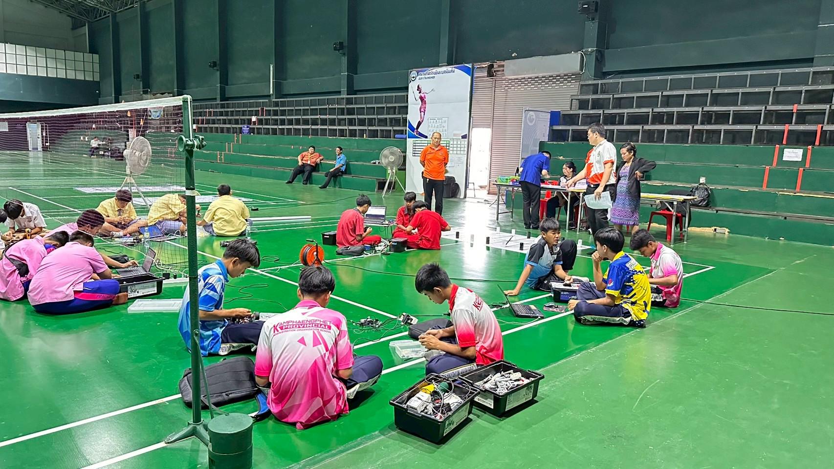 4. โครงการแข่งขันทักษะวิชาการ2568 การแข่งขันหุ่นยนต์ ระดับมัธยมศึกษาตอนต้น