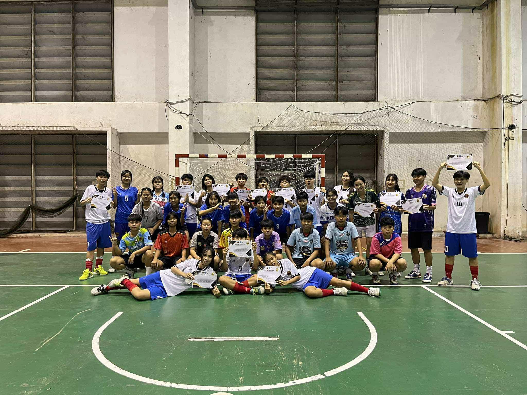 การแข่งขันกีฬานักเรียนประจำจังหวัดและอำเภอ กีฬาฟุตซอลหญิง