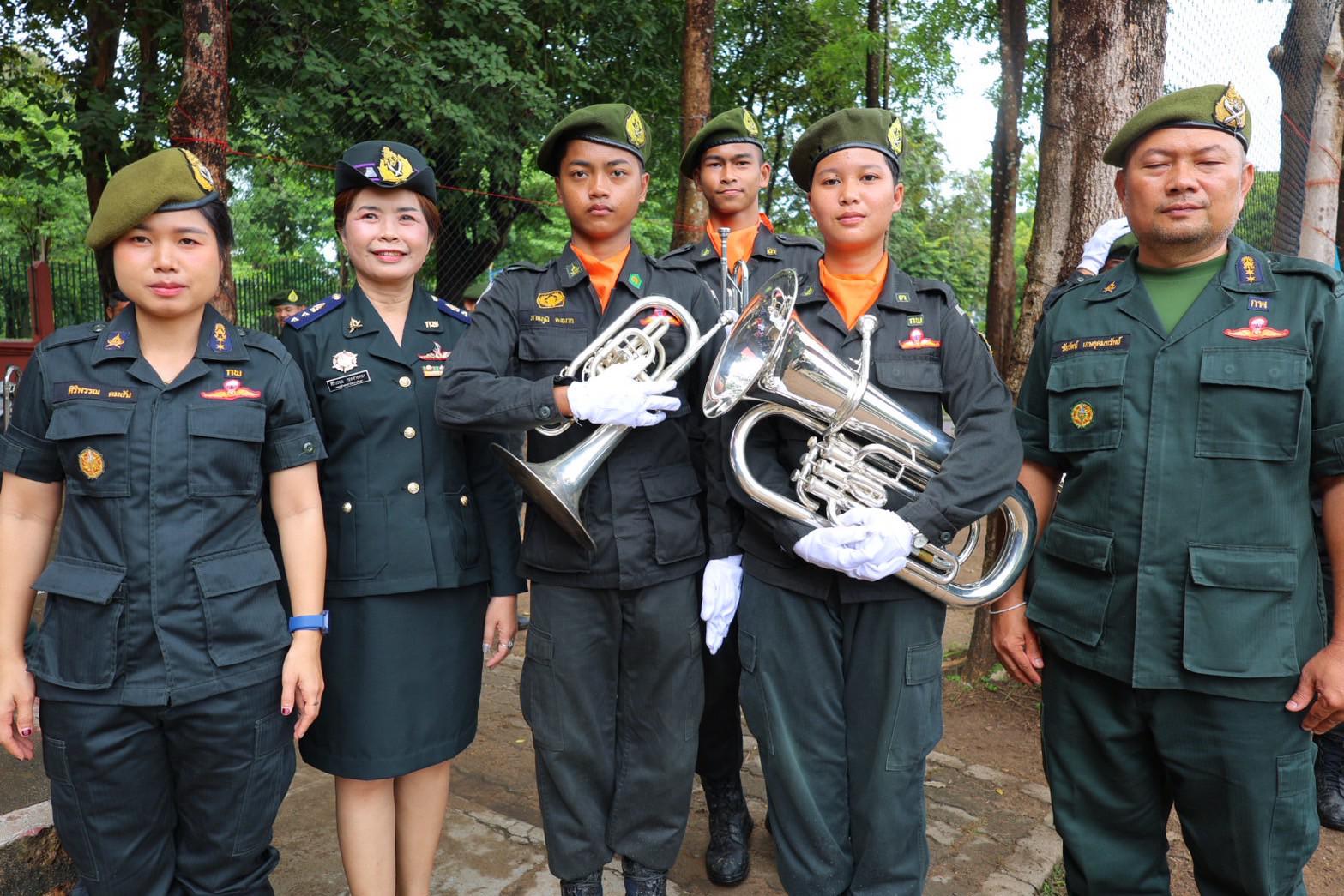 1. การฝึกภาคปกติ นักศึกษาวิชาทหาร ประจำปี 2568