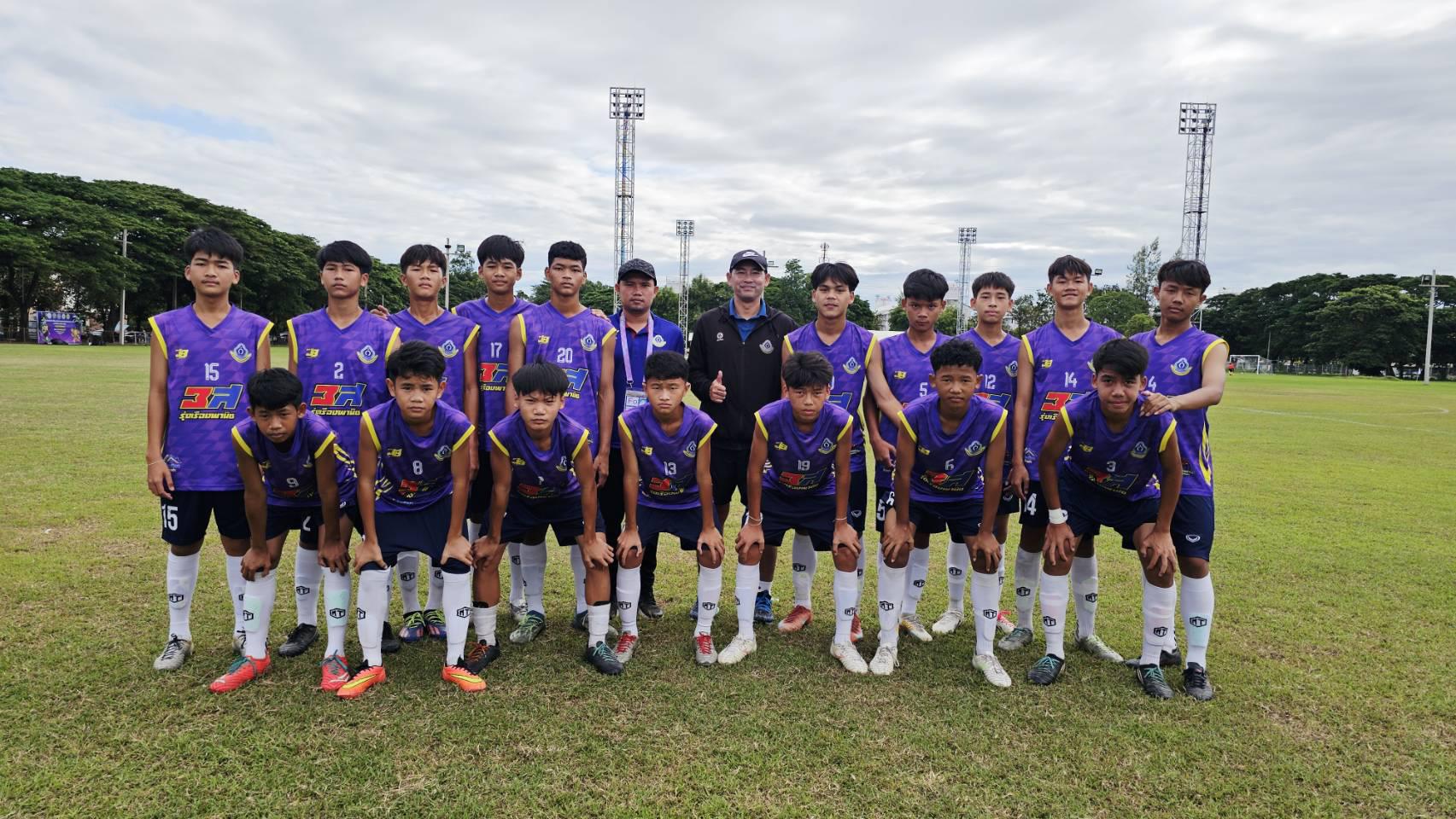 3. การแข่งขันกีฬานักเรียน อปท. แห่งประเทศไทย รอบคัดเลือก ระดับภาคเหนือ ครั้งที่ 40 “สองแควเกมส์” การแข่งขันฟุตบอลชาย