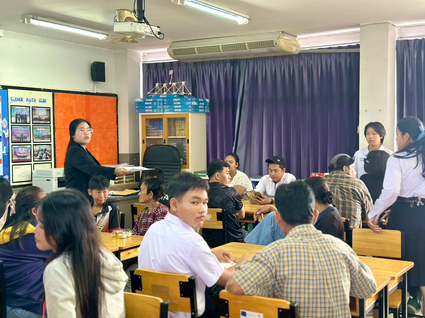 4. ประชุมสัมมนาผู้ปกครองและเครือข่ายผู้ปกครองนักเรียน ภาคเรียนที่ 2 ปีการศึกษา 2568