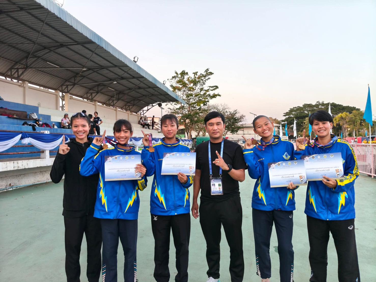 1. การแข่งขันกีฬาเยาวชนแห่งชาติ ภาค5 “เมืองแพร่เกมส์” กีฬากรีฑา