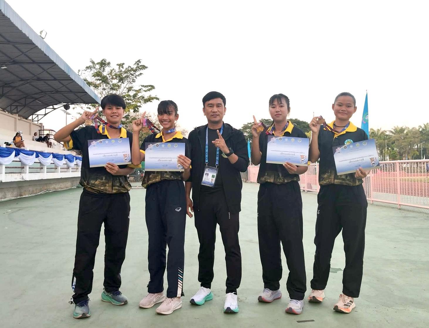 2. การแข่งขันกีฬาเยาวชนแห่งชาติ ภาค5 “เมืองแพร่เกมส์” กีฬากรีฑา