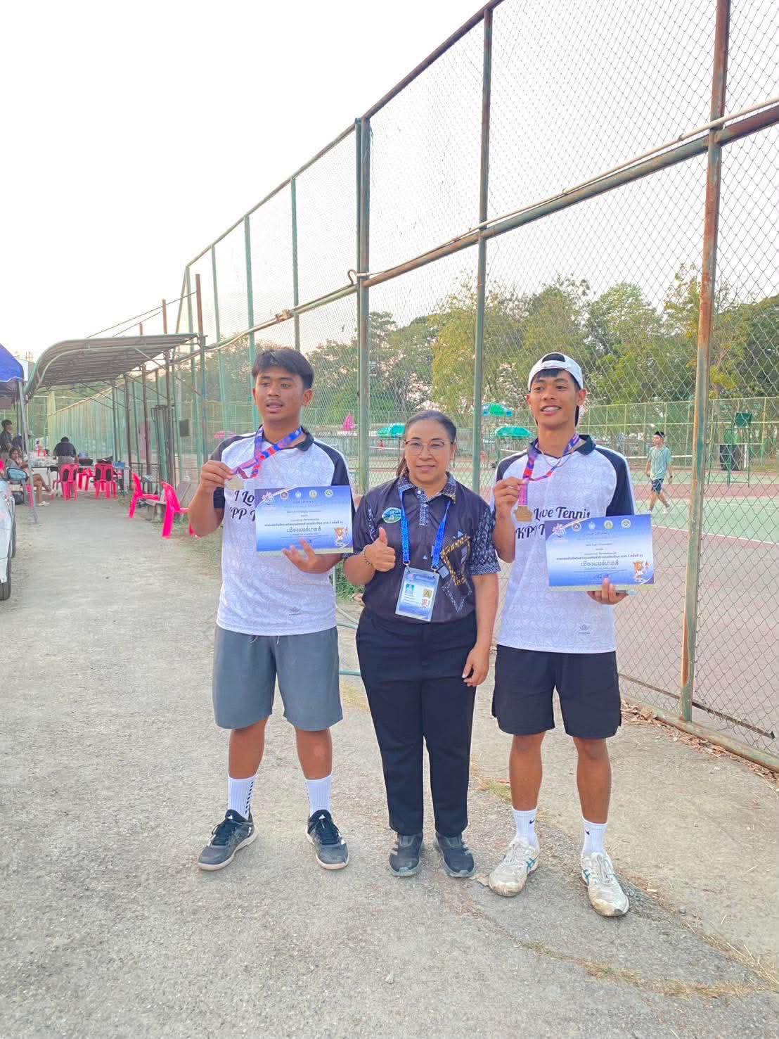2. การแข่งขันกีฬาเยาวชนแห่งชาติ ภาค5 “เมืองแพร่เกมส์” กีฬาซอฟท์เทนนิส