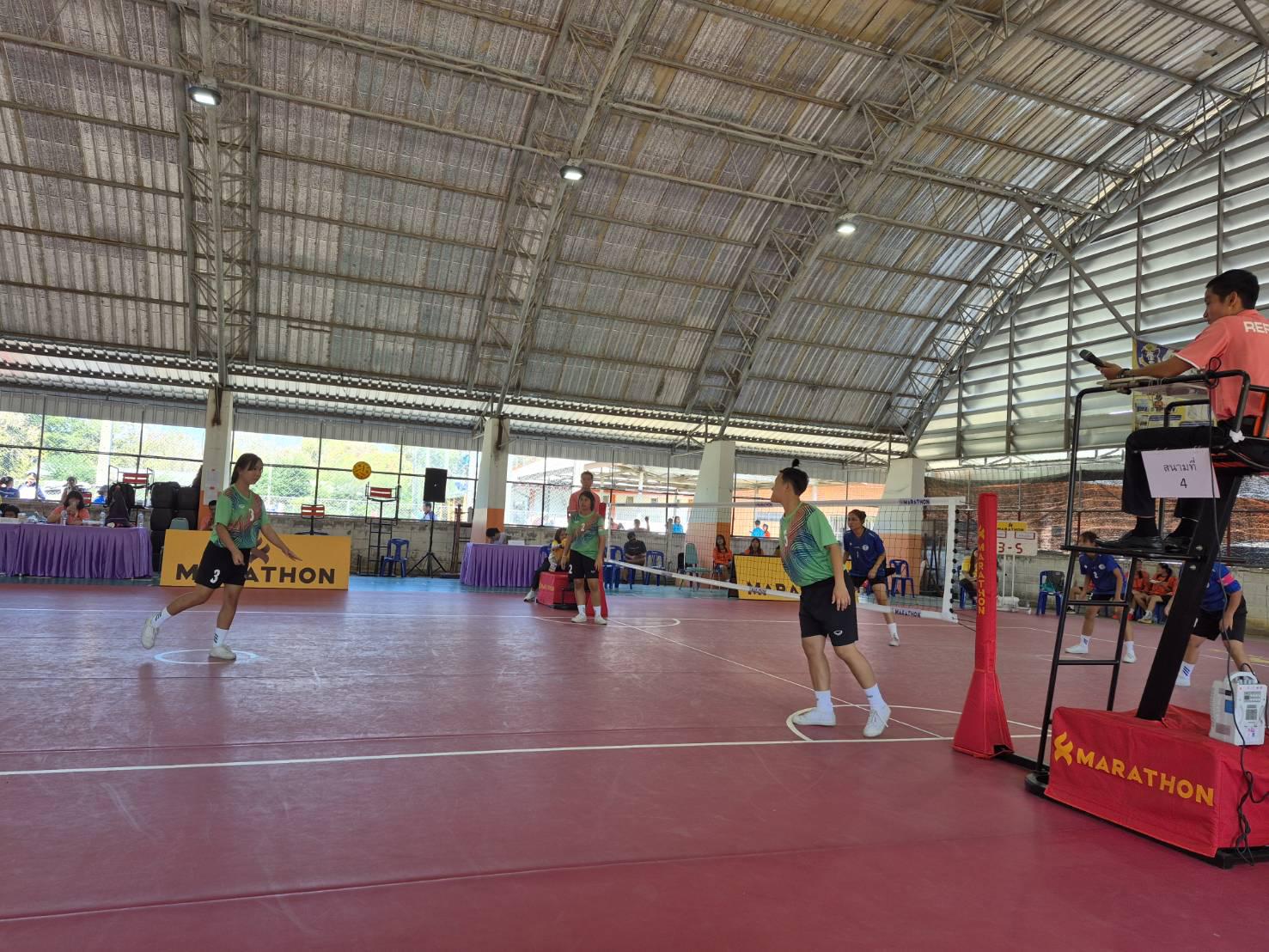 1. กีฬานักเรียนท้องถิ่น ระดับประเทศ “ศรีเกษเกมส์” กีฬาเซปักตะกร้อ