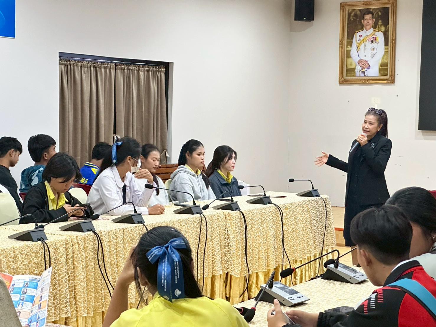 3. มหาวิทยาลัยการกีฬาแห่งชาติ วิทยาเขตสุโขทัย เข้าแนะแนวการศึกษา แก่นักเรียนชั้นมัธยมศึกษาปีที่ 6