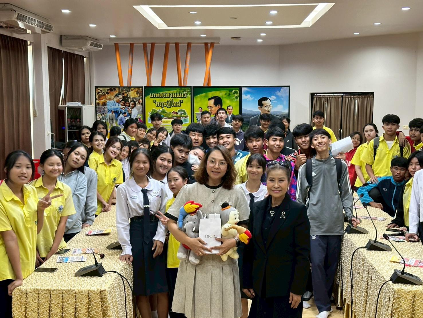 มหาวิทยาลัยการกีฬาแห่งชาติ วิทยาเขตสุโขทัย เข้าแนะแนวการศึกษา แก่นักเรียนชั้นมัธยมศึกษาปีที่ 6