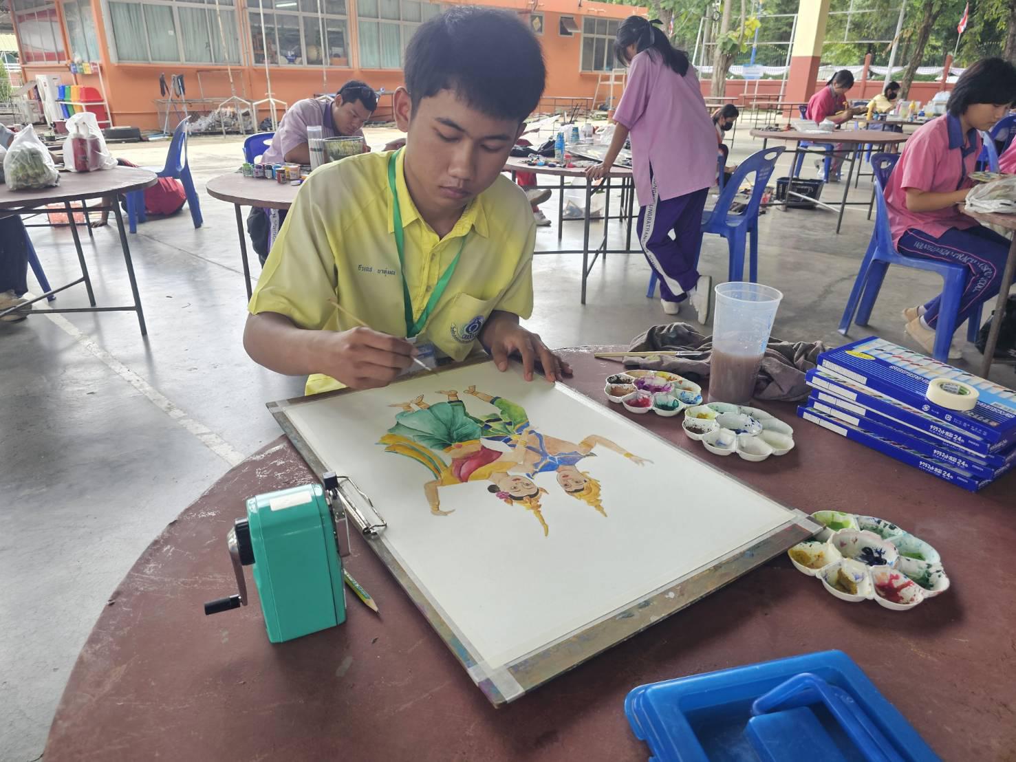 3. งานศิลปหัตถกรรมนักเรียน ระดับเขตพื้นที่การศึกษา ครั้งที่ 74 ปีการศึกษา 2569 การแข่งขันวาดภาพระบายสี